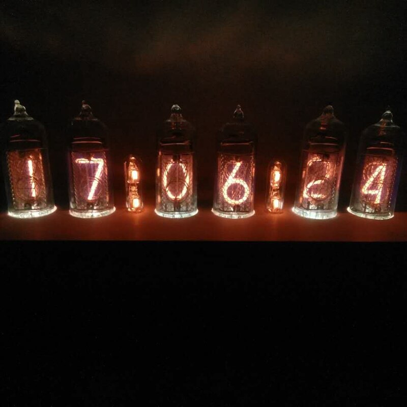 Diy In14 In4 Nixie Buis Klok Digitale Led Klok Printplaat Kit, Pcba Geen Buizen