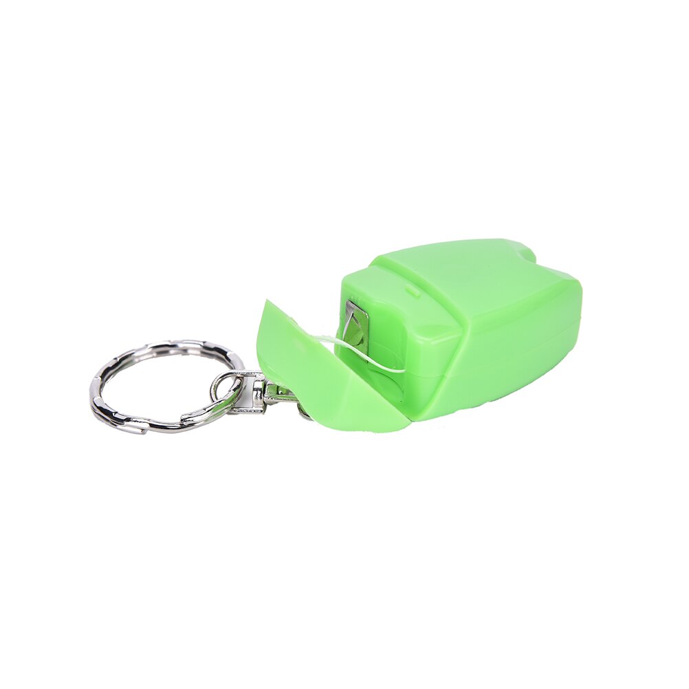 2 pièces 15 M fil dentaire pour le nettoyage des dents Kit de soins bucco-dentaires hygiène dentaire menthe parfum Portable dents porte-clés