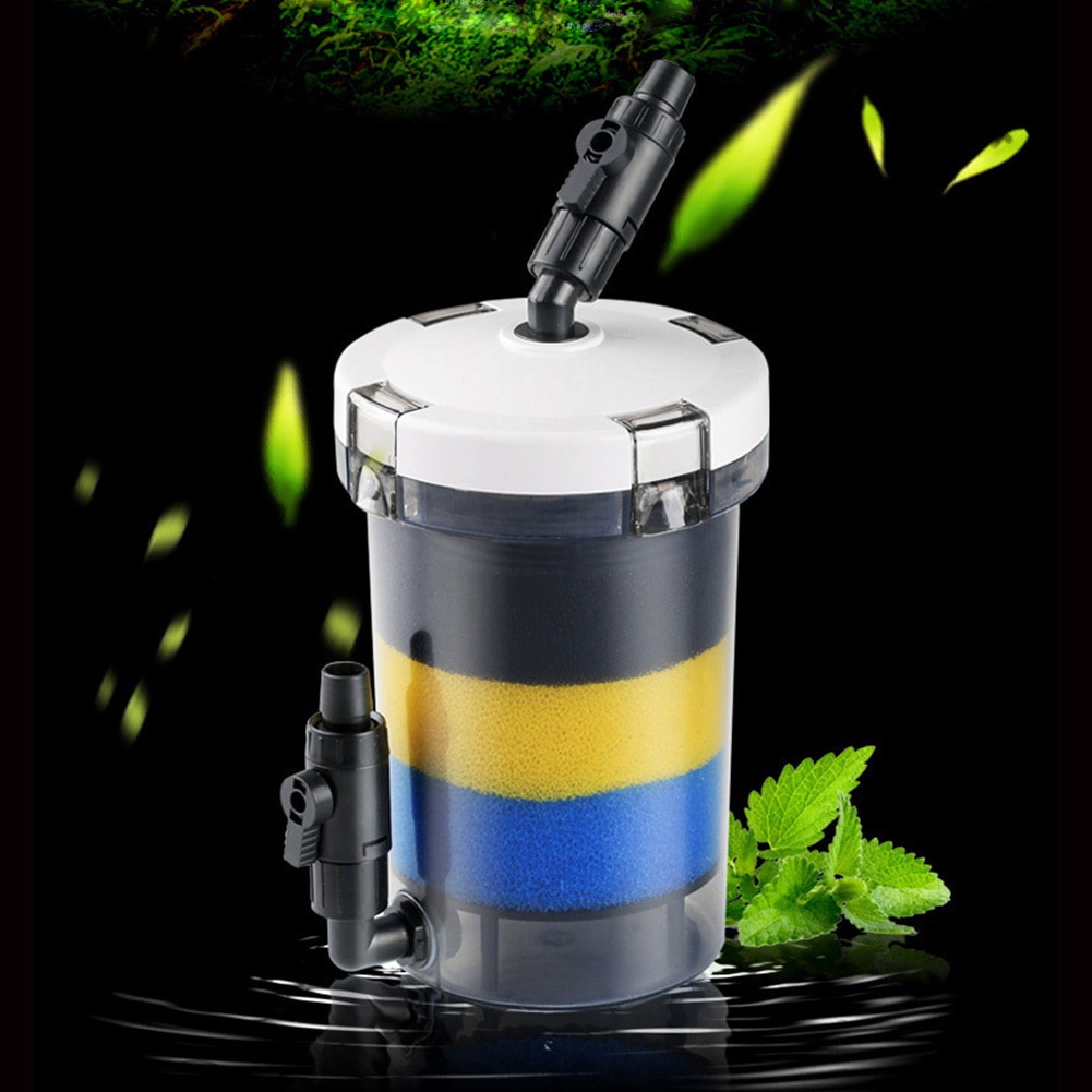 Fish Tank External Filter Booster Aquarium Filter Ultra-quiet External Aquarium Filter External Switch Canister Filter Fish Tank