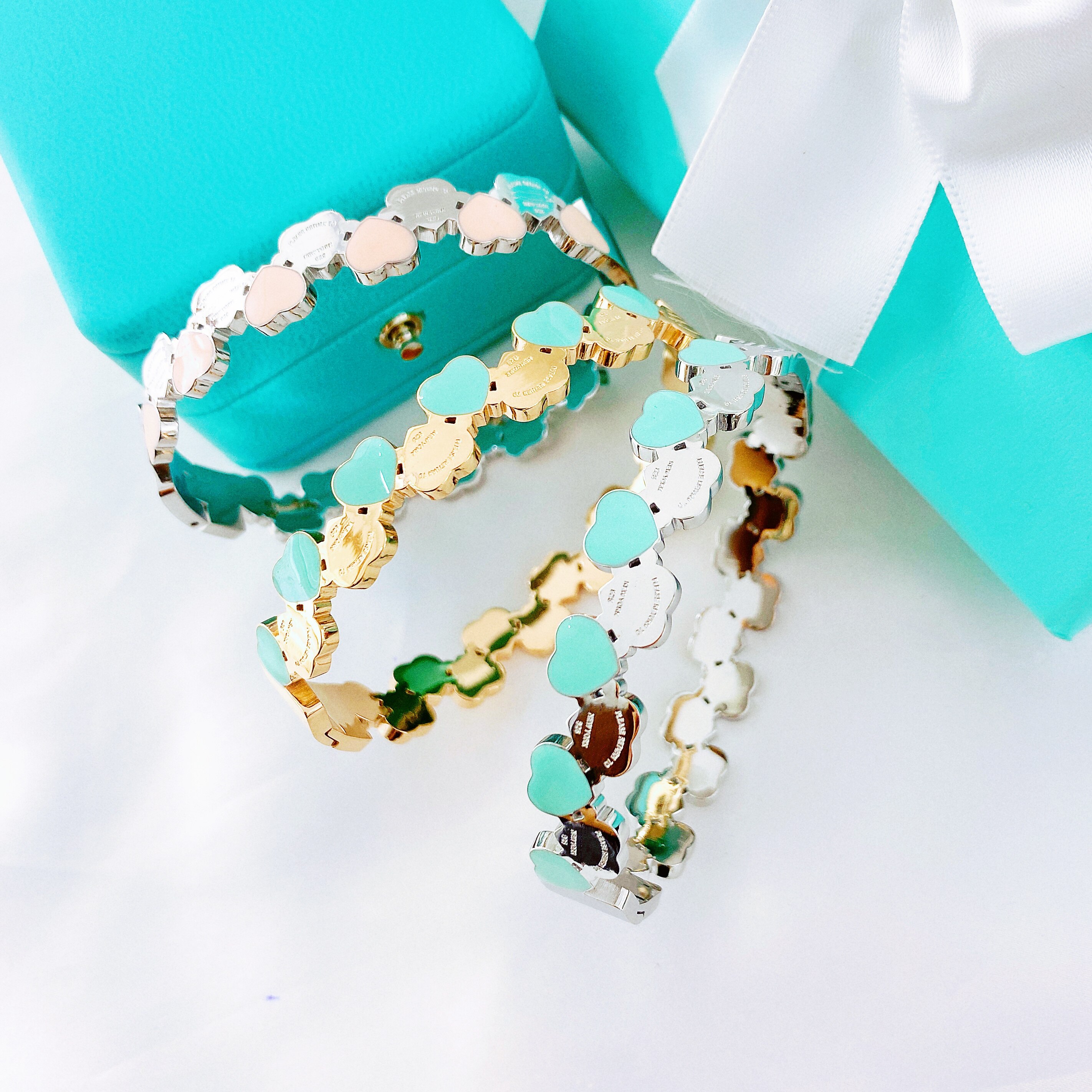 Mode Vrouwen Party Sieraden Minnaar Hart Hanger Roestvrij Stalen Armband Chain Vrouw Armbanden Armbanden