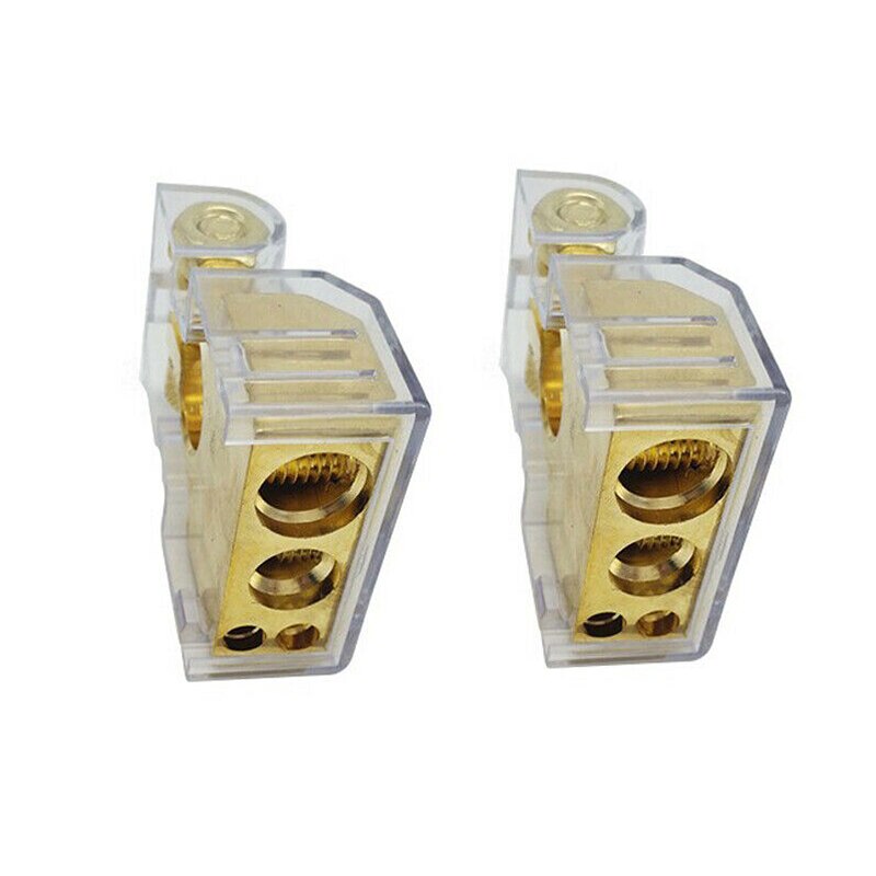 1 Pair Car Battery Connector Terminal Clamp Positive Negative Car Truck Auto Vehicle Parts Battery Terminals Metal
