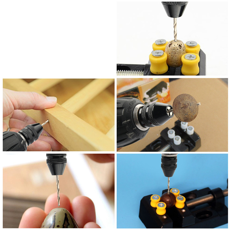 Portabrocas con mango hexagonal multifuncional, rango de sujeción de 0,3-3,6mm, accesorios de molino eléctrico, adaptador de herramienta, broca eléctrica
