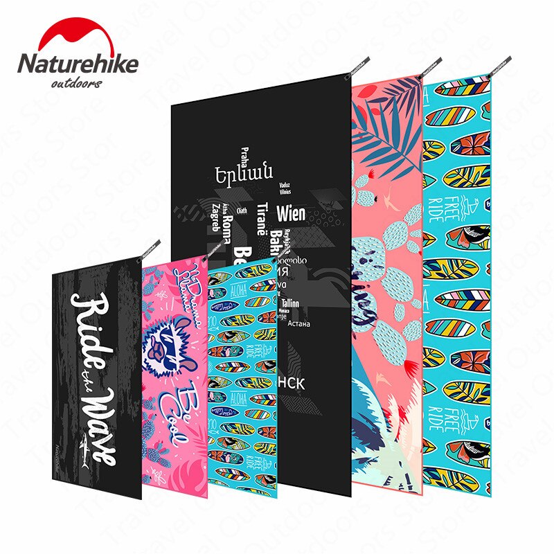 Naturehike Sport Ademend Handdoek 3 Kleuren Sneldrogende Badhanddoek Zomer Ultraviolet-Proof Absorberende Handdoek Strand Zwemmen