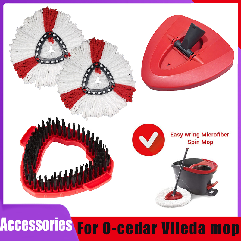 Zamiennik mopa do Vileda O-cedar Łatwa w czyszczeniu głowica Mop z mikrofibry Nakładki na mopy Wkłady Mop Głowice zamienne Mop Akcesoria do głowic mopowych
