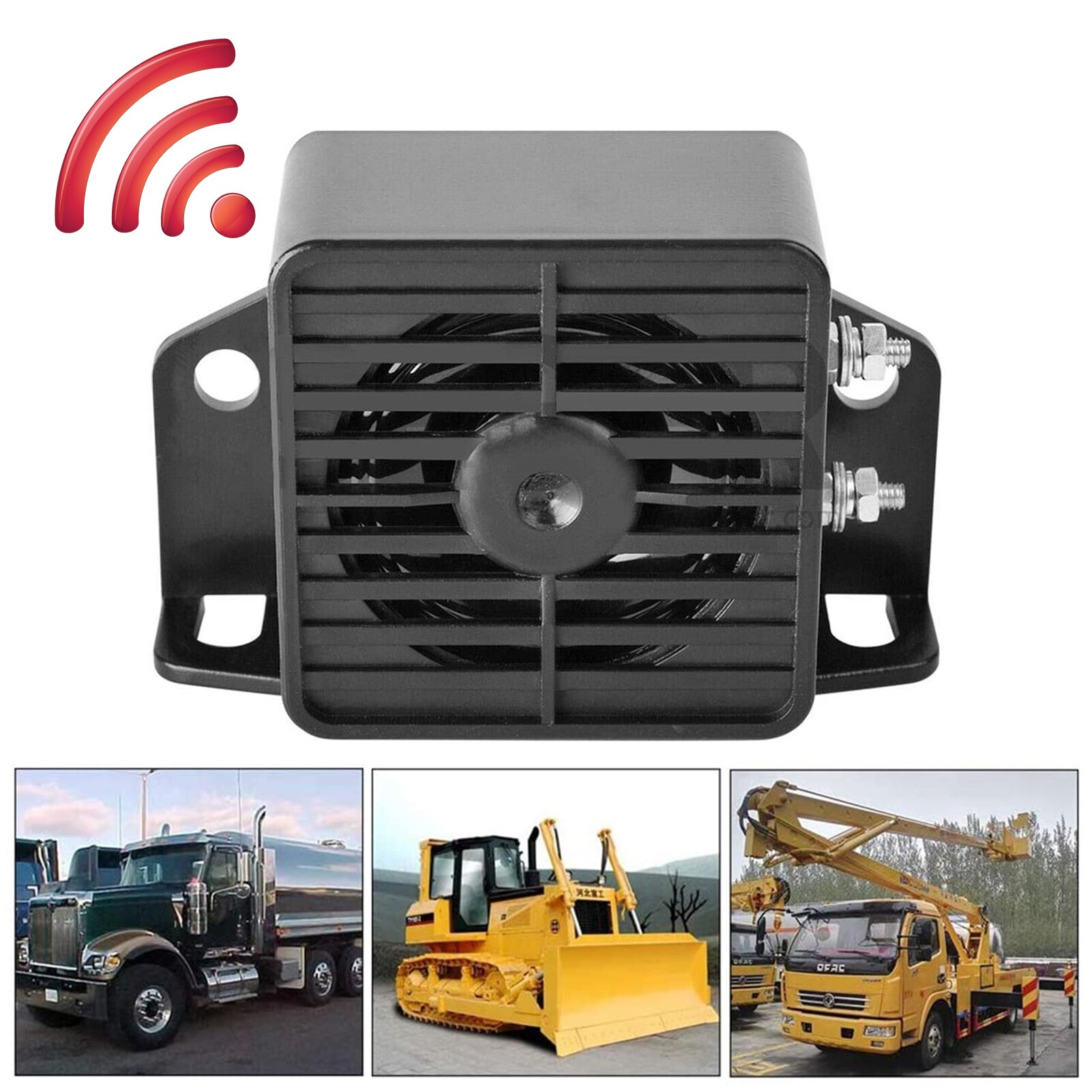 Backup Siren Beeper Buzzer Sound Warning Alarm Car Truck Vehicle Horn For Vehicle Reversing Reminders