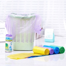 25PCS/Roll Home Plastic Eco-friendly Trash Bags Dustbin Dispenser Carry Bags Vest Style Garbage Disposal Bags Waste Storage Bag