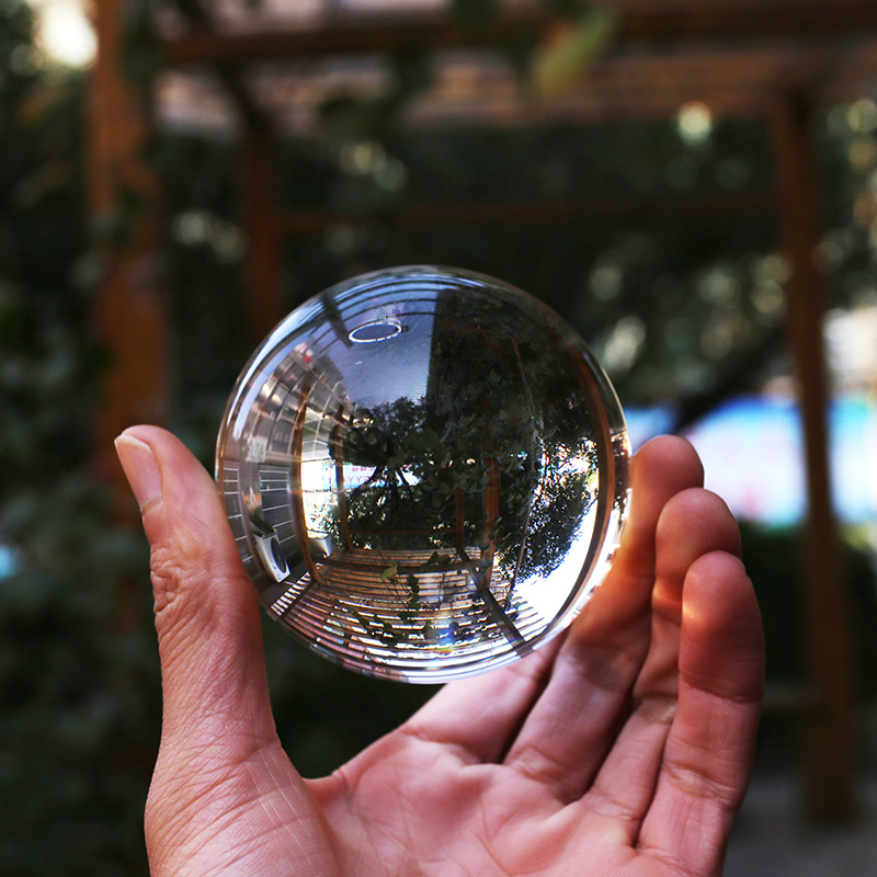 K9 Crystal Glass Ball Transparent Ball for Birthday Photography Props Ball Aid Home Deroc Souvenir Cristal Accessories
