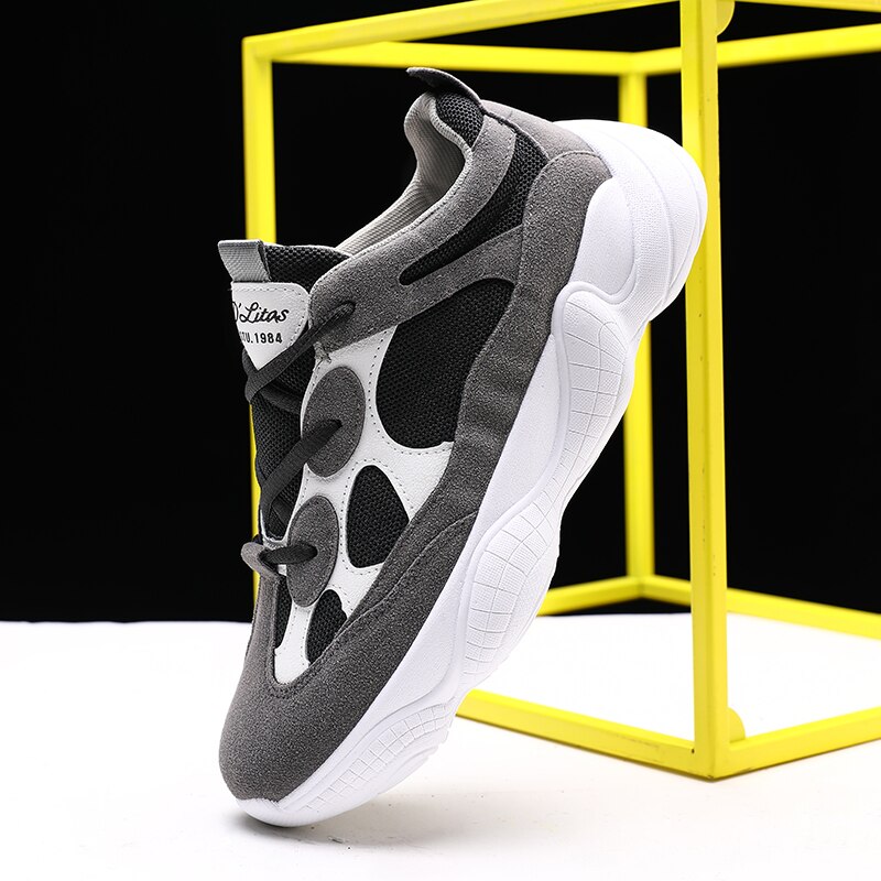 Platform Mode Instappers Mannen Flats Ademende Mannen Casual Schoenen Slip Op Sneakers Mannen Schoenen Mocassins Tenis Masculino Adulto