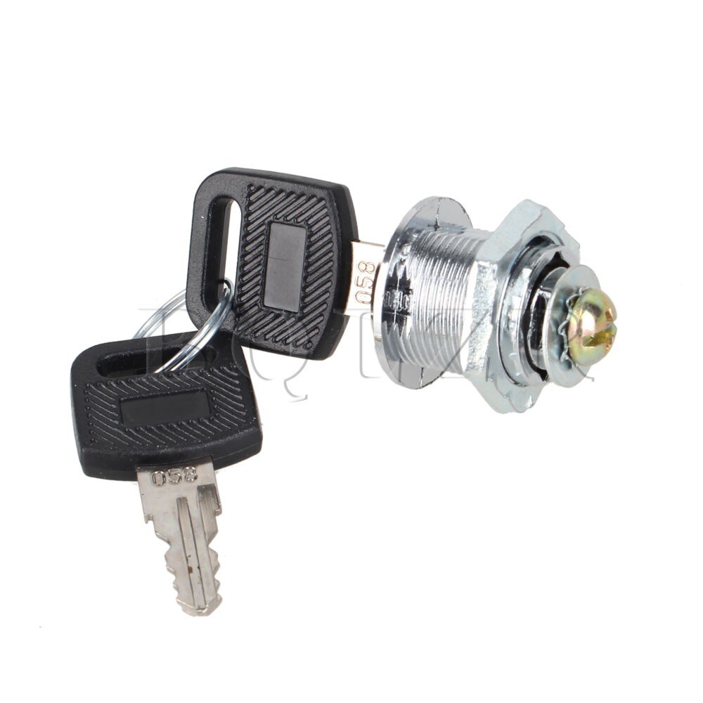 BQLZR 2 stks Cam Lock Archiefkast Mailbox Ladekast Locker 16mm met Sleutels
