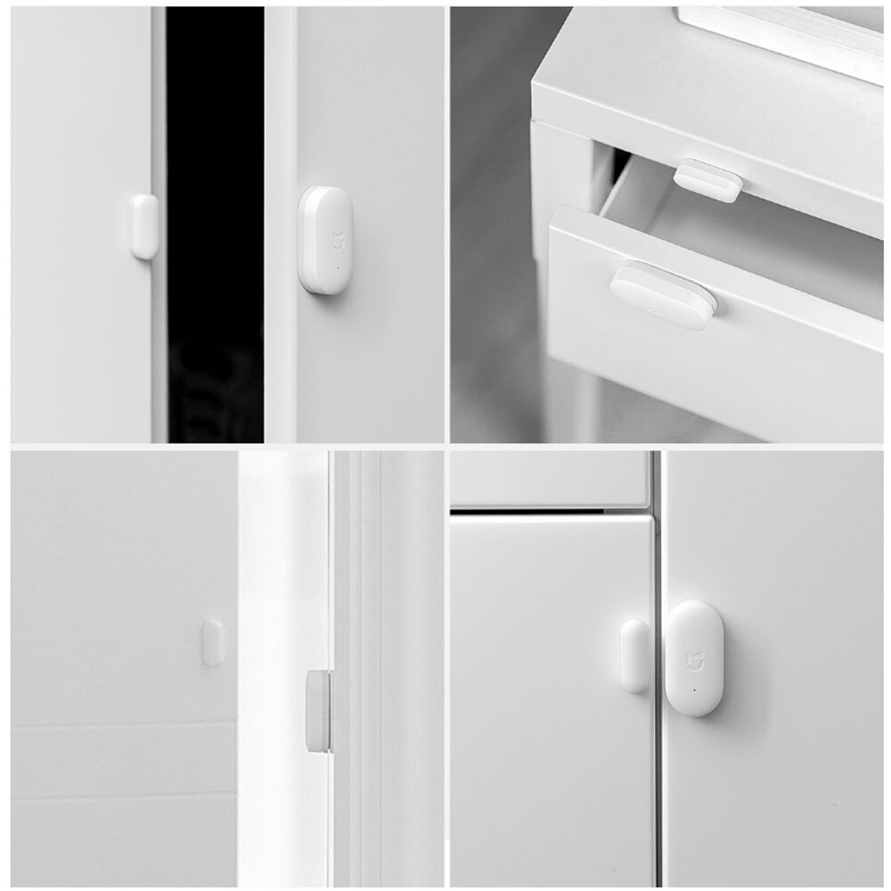 Xiaomi Mijia Intelligent Mini Door Window Sensor Automatic Zigbee System For Smart Home Kits Remote Alarm Mijia App Gateway