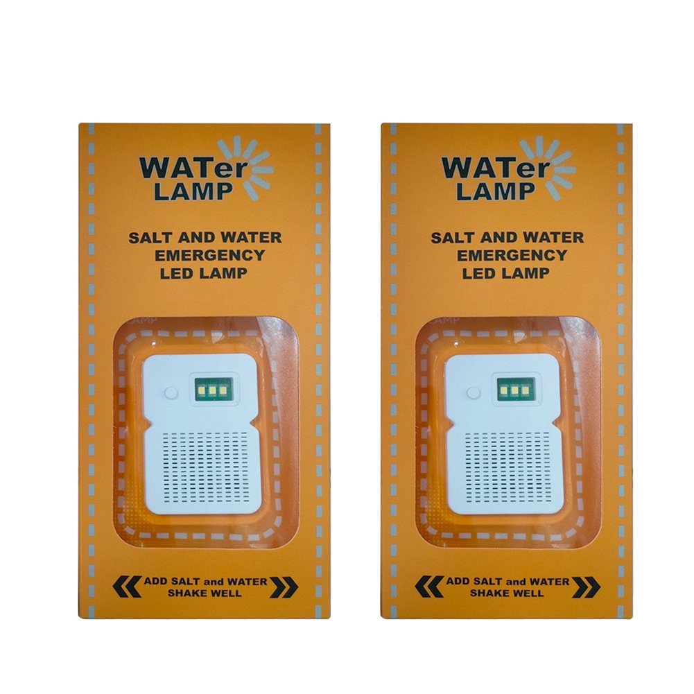 LED Salt Water Emergency Lamp 50 LM Brine Camping Energy Saving Lamp Waterproof Portable Night Fishing Lamp Travel Supplies: Red