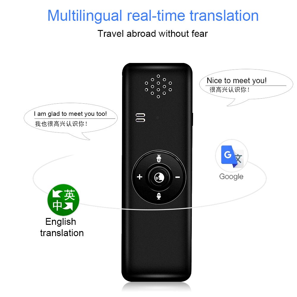 Smart Instant Speech Offline T11 Translator Multi-Languages Bluetooth Portable long standby time