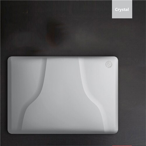 Funda cover voor huawei matebook 13 hoes voor -w19 laptophoezen, warmteafvoer voor huawei matebook 13: Kristal