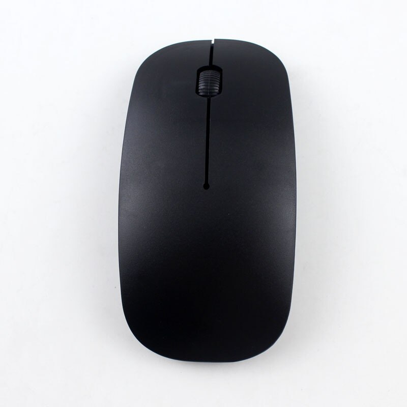 2.4Ghz Draadloze Muis Rgb Muis Draadloze Computer Stille Mause Ergonomische Gaming Muis Laptop Pc Voor Huawei Xiaomi: black