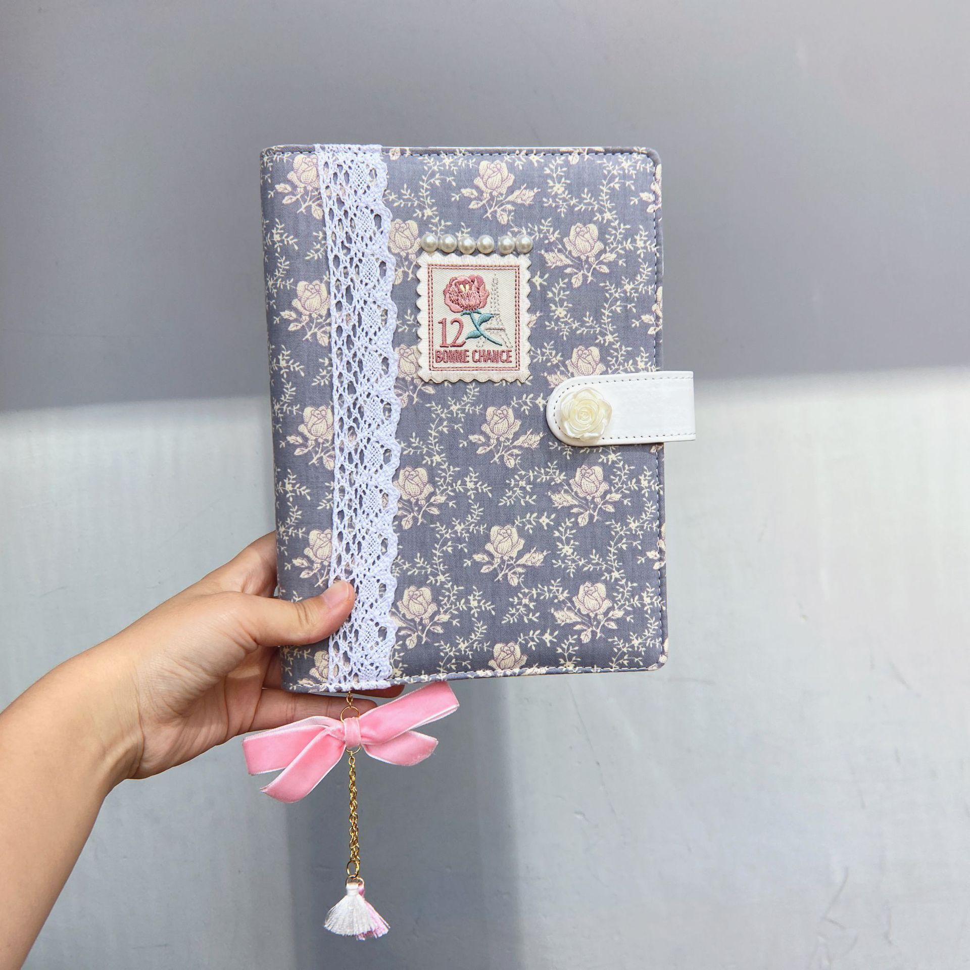 Kawaii Notebook Cute Coloring Page Illustration Diary Student Planner Book Schedule Notepad Paper Office School Supplies: Magnetic buckle A6