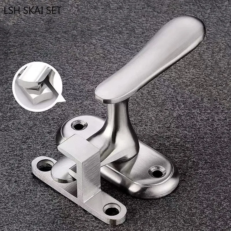 1pc Edelstahl Tür Fenster verriegelung Innen tür Sicherheits schloss Bad Scheune Tür bolzen Heimwerker Hardware Armaturen