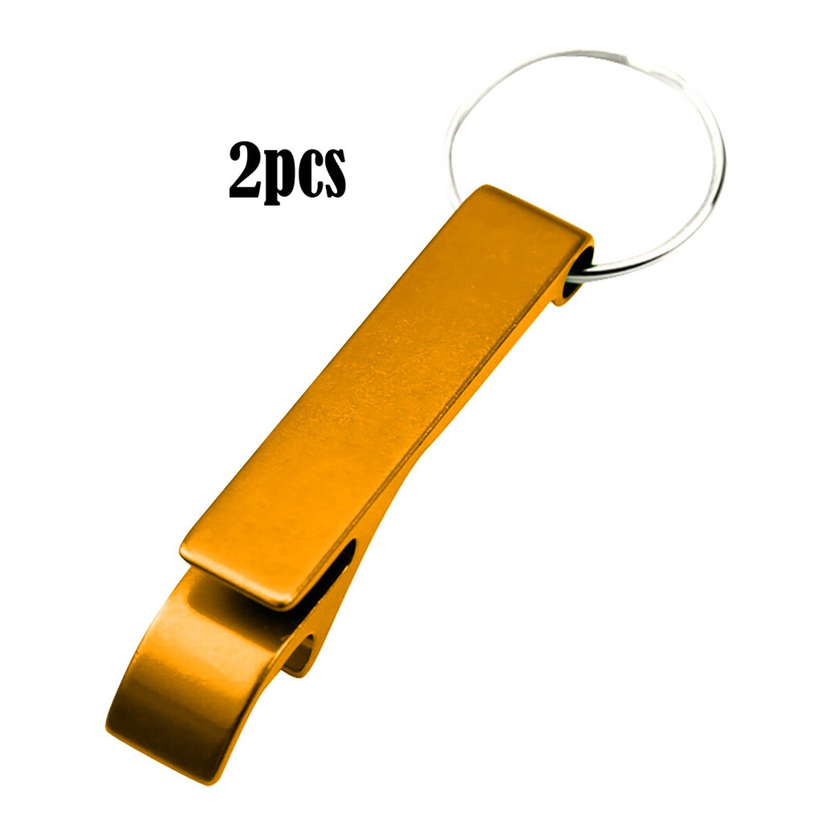 Portable Bottle Opener Keychain 3 In 1 Mini Key Holder Portable Press Elevator Handle Tool Stainless Steel Bottle Opener #50g: B