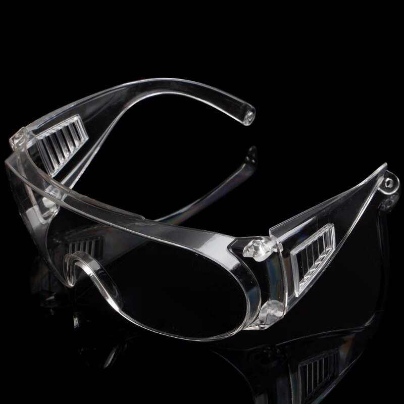 Klare ventilerede beskyttelsesbriller øjenbeskyttelse beskyttende lab anti-tåge briller