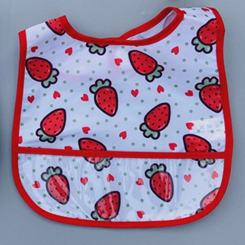 Baby Essen Wasserdichte Tuch Lätzchen mit Tasche Cartoon Weichen Speichel Handtuch Fütterung Bib Atmungs Bib Kinder Junge und Mädchen Baby lätzchen: D
