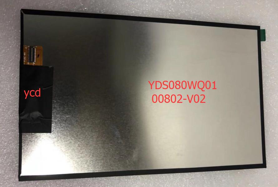 8-inch u898 YDS080WQ01 tablet leren machine 00802-V02 lcd-scherm