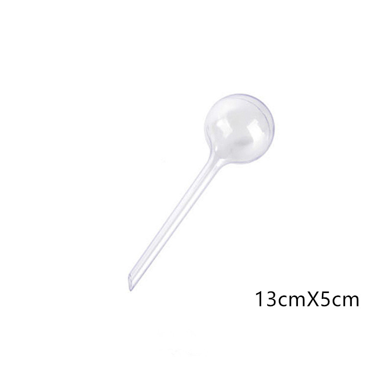 Automatic Watering Device Houseplant Plant Pot Bulb Globe Garden House Waterer Garden Watering System Drip Irrigation: Small Transparent