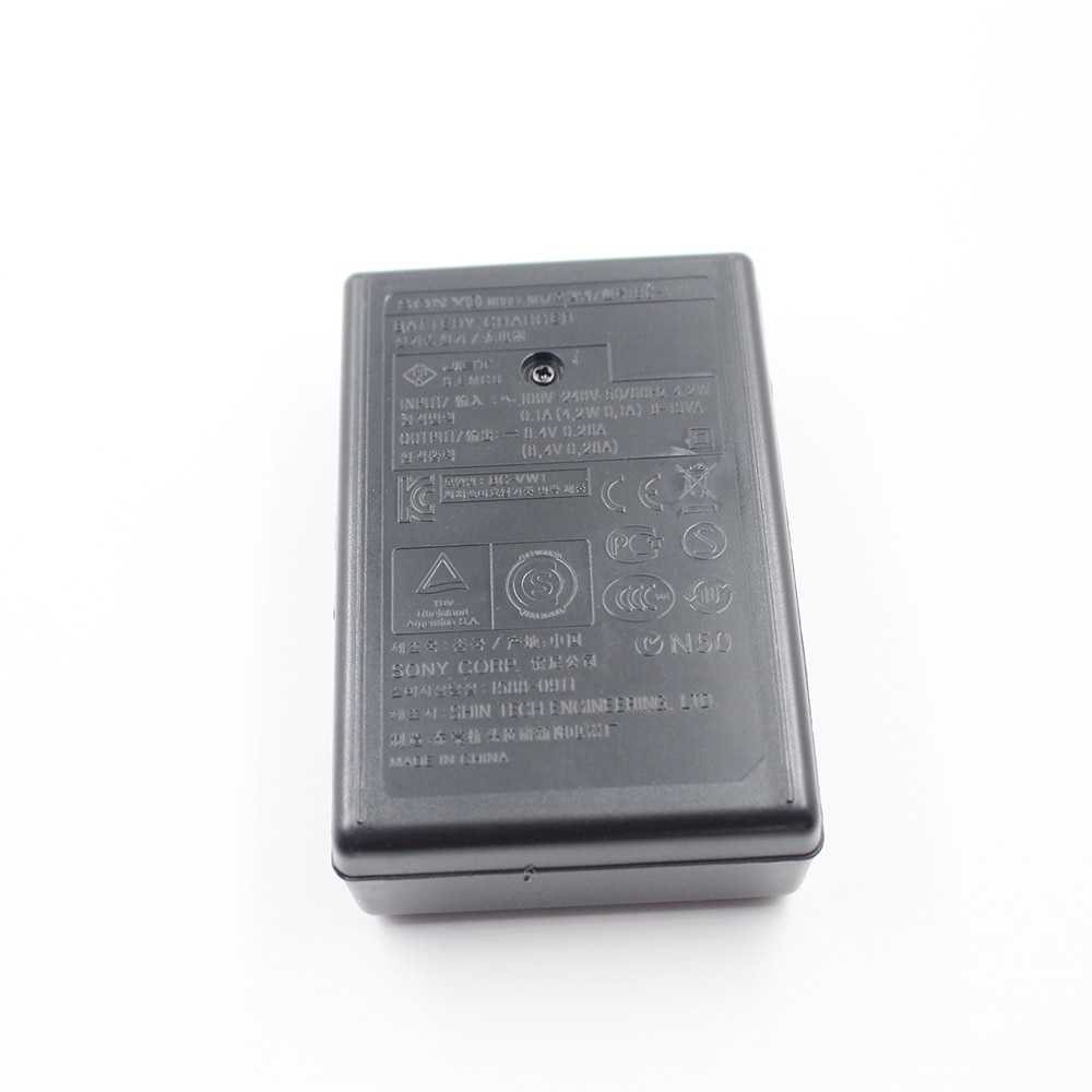 NP-FW50 NPFW50 chargeur de batterie Numérique écran LCD double canal chargeur pour sony a7II a6000 a7RII a6300 a5100 a7s a7 a7R a7sII
