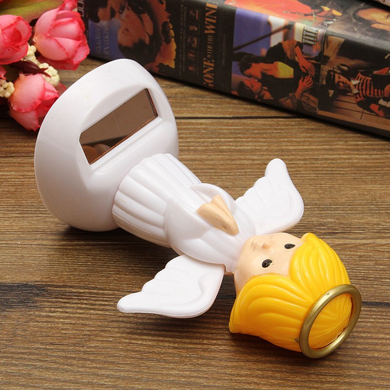 Solar Toys Plastic ABS Dancing Fun Angel Flip Flap Powered Toys For Desk Home Ornaments Decor Toys