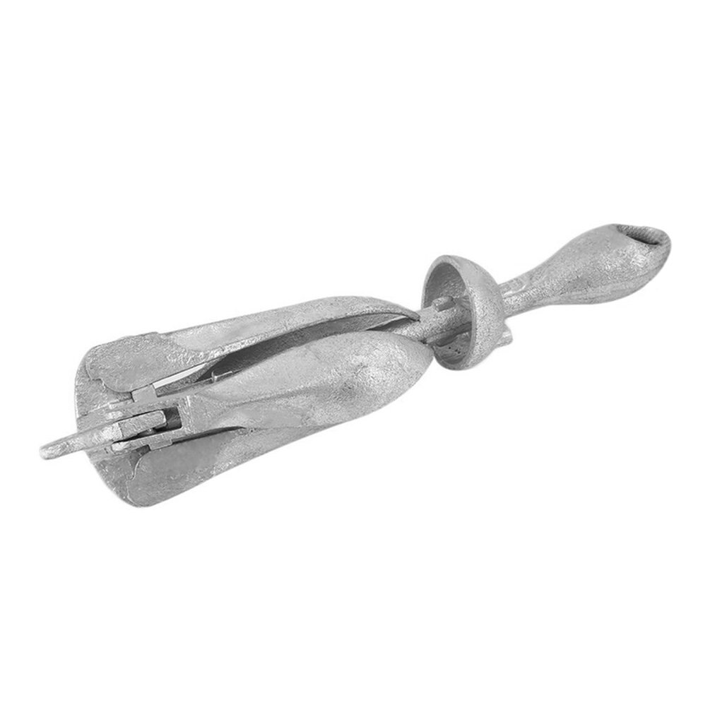 Foldable Portable Galvanized 1.5 Kg Anchor For Canoe Kayak Raft Boat Sailboat Fishing Marine Accessories