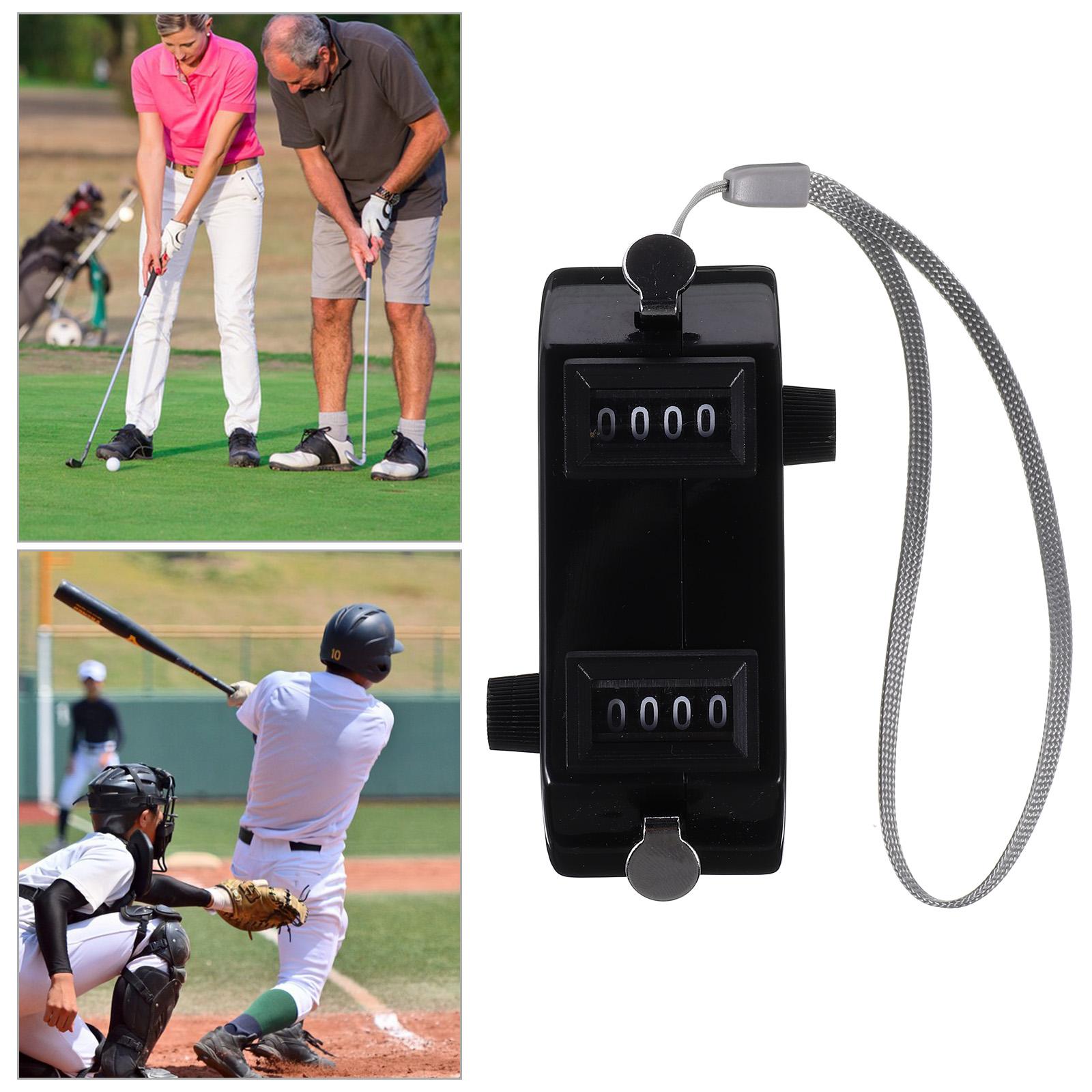 Dual Function Bidirectional Counter Baseball Pitch Mechanical Counters Small Clicker Tally Handheld Visitor Finger Lap Softballs
