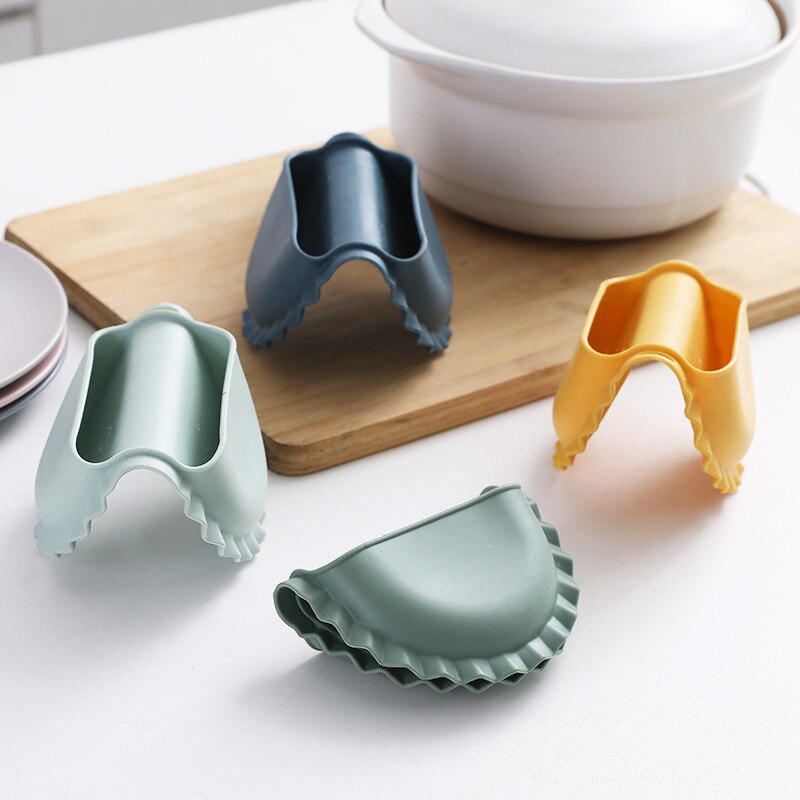 High Temperature Pot Bowl Anti Scalding Gloves Kitchen Household Gadget Accessories Silicone Insulation Clip Oven Mitts