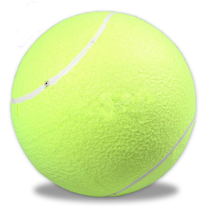 24 centimetri di Diametro Cane Palla Da Tennis Gigante Per Pet Chew Toy Grande Gonfiabile Palla Da Tennis All&#39;aperto Firma Mega Jumbo Pet giocattolo Sfera del Treno