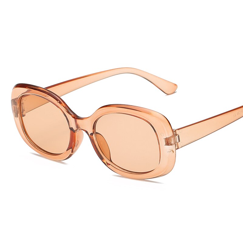 Vintage ovale wandelzonnebril dames zonnebril dames luxe merk auto zonnebril heren  uv400: 12-kd97004-c3