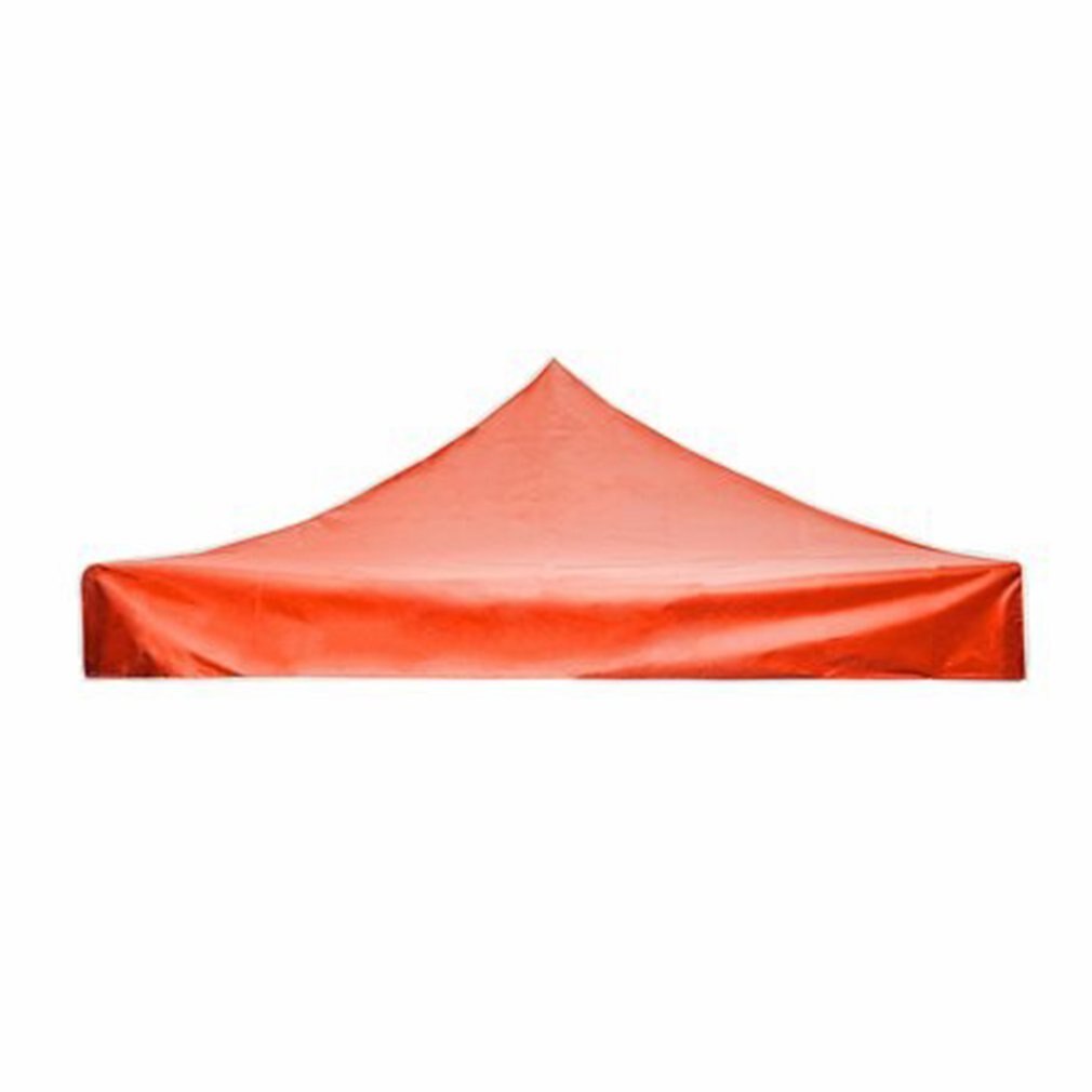 Replacement Canopy Top Cover Patio Tent Hiking Fishing Sunshade Shelter Rain Tarp Camping UV Protection Waterproof Top Cover: orange
