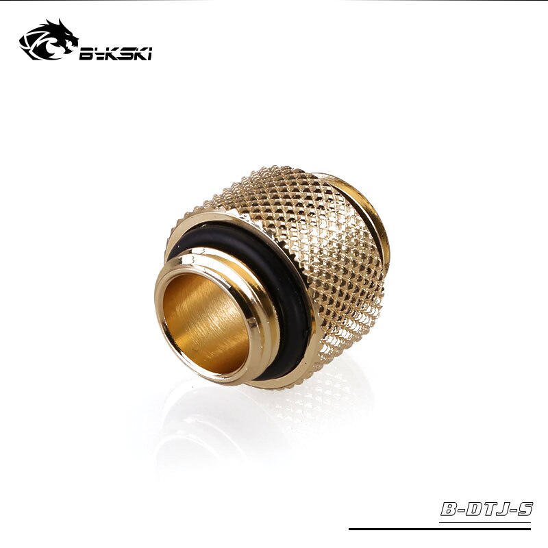 Bykski-conector doble macho G1/4 "B-DTJ-S 10mm, accesorio de extensión