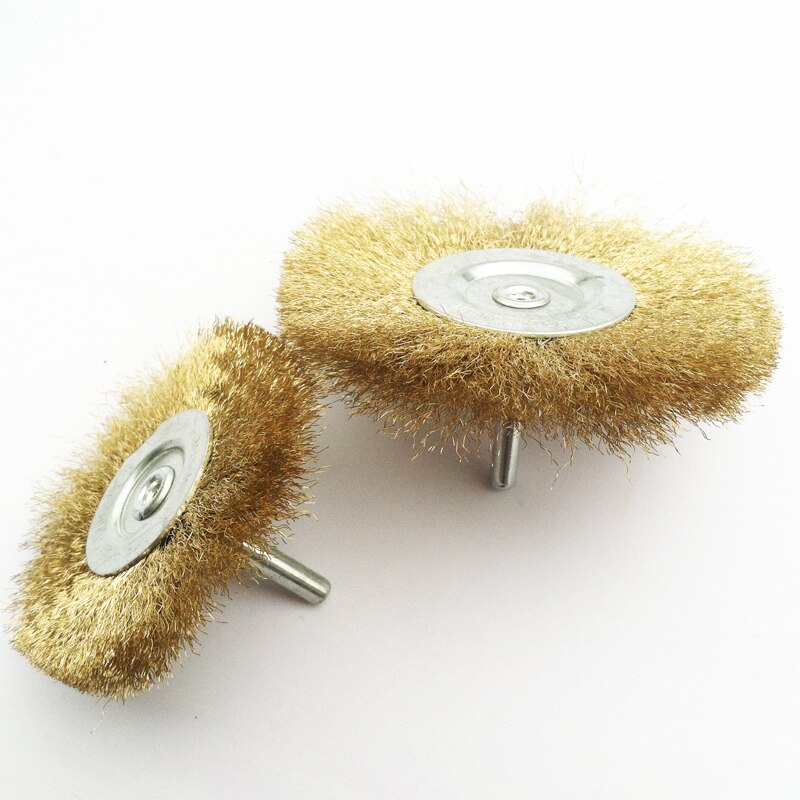 Mola per rimozione ruggine/mola per filo d'acciaio/spazzola per lucidatura/impostato di spazzole per trapano elettrico/rimozione della ruggine in metallo