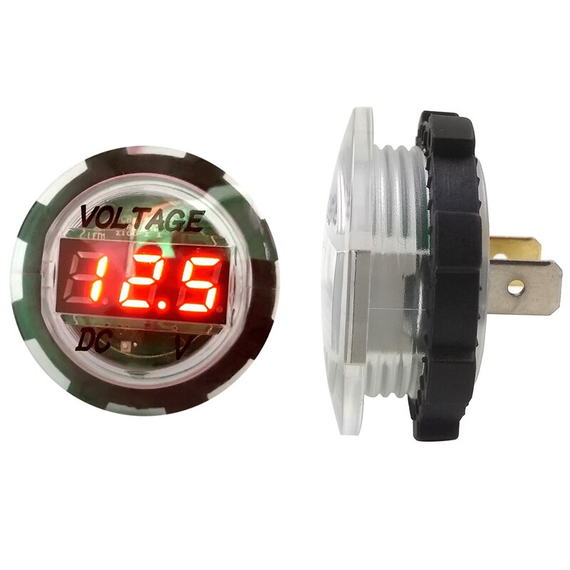 Rode Led Volt Universele Auto Batterij Motorfiets Dc 12V 24V Rod... – Grandado