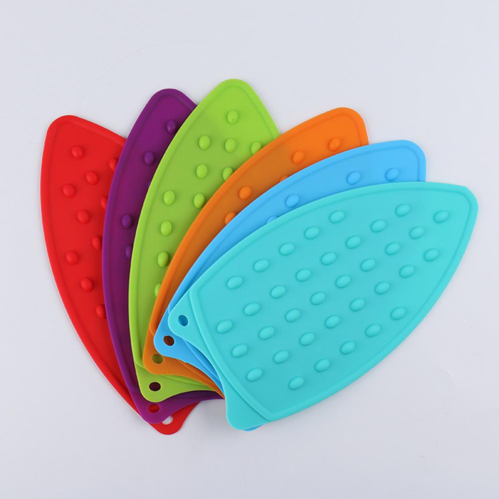 Multicolor Silicone Iron Rest Pads Mats Safe Surface Iron Coaster Stand Mat Holder Ironing Pad Insulation Boards