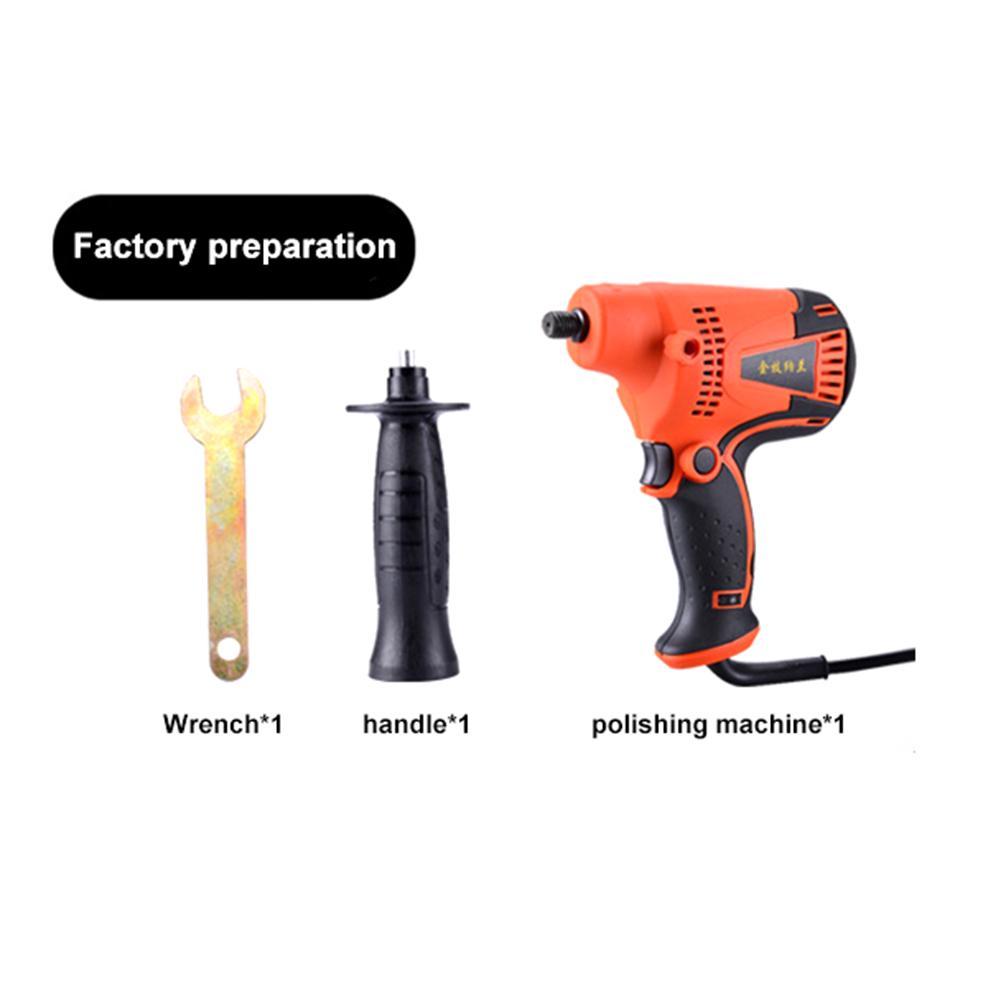 Car Sander Machine Mini Automatic Car Polishing Machine Waxing Machine Beauty Tool Car 220V Household Sealing Machine: White