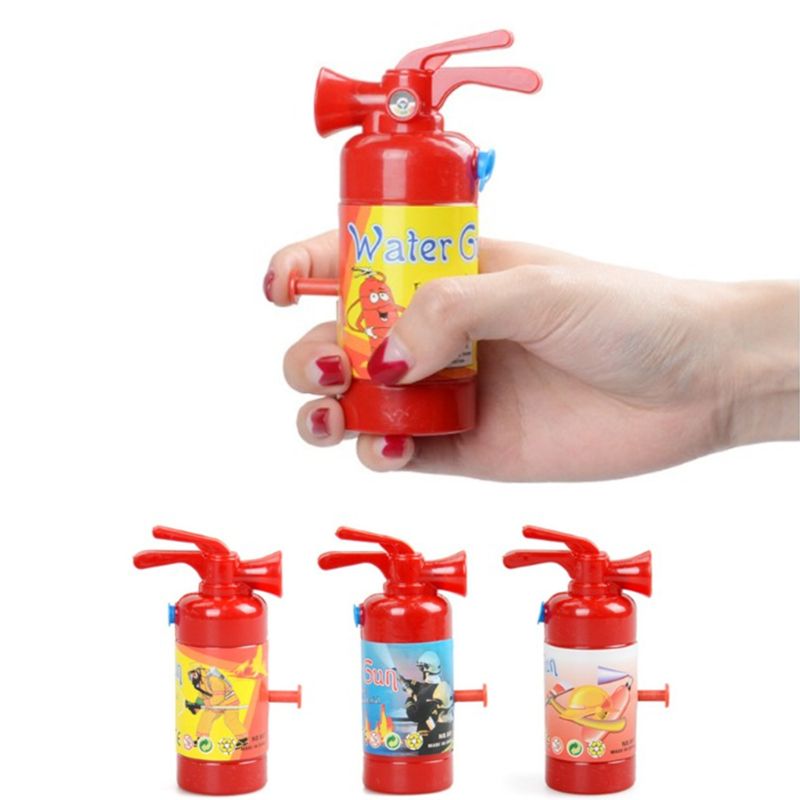 Freies Mini Feuerlöscher Wasser Pistole Spielzeug Feuerwehrmann Kinder Spielzeug Gag Witz Outdoor Sommer Strand Spielzeug