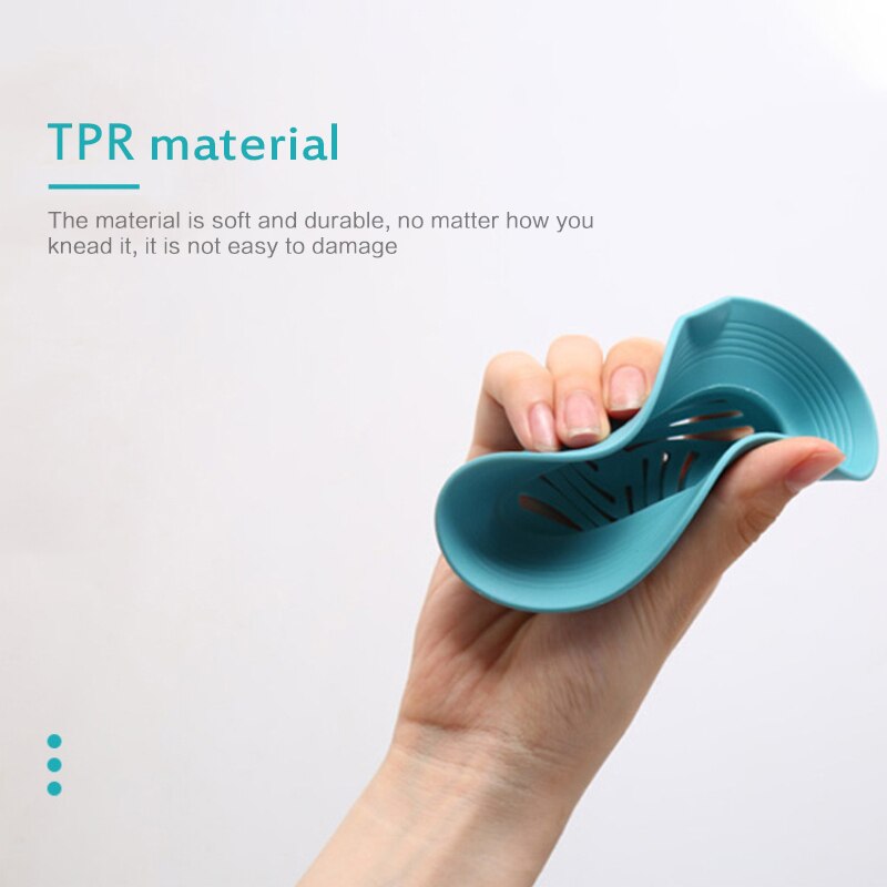 Kitchen Rubber Bath Tub Sink Floor Drain Plug Hair Catcher Kitchen Laundry Water Stopper Anti-blocking net stopper Kitchen Tool