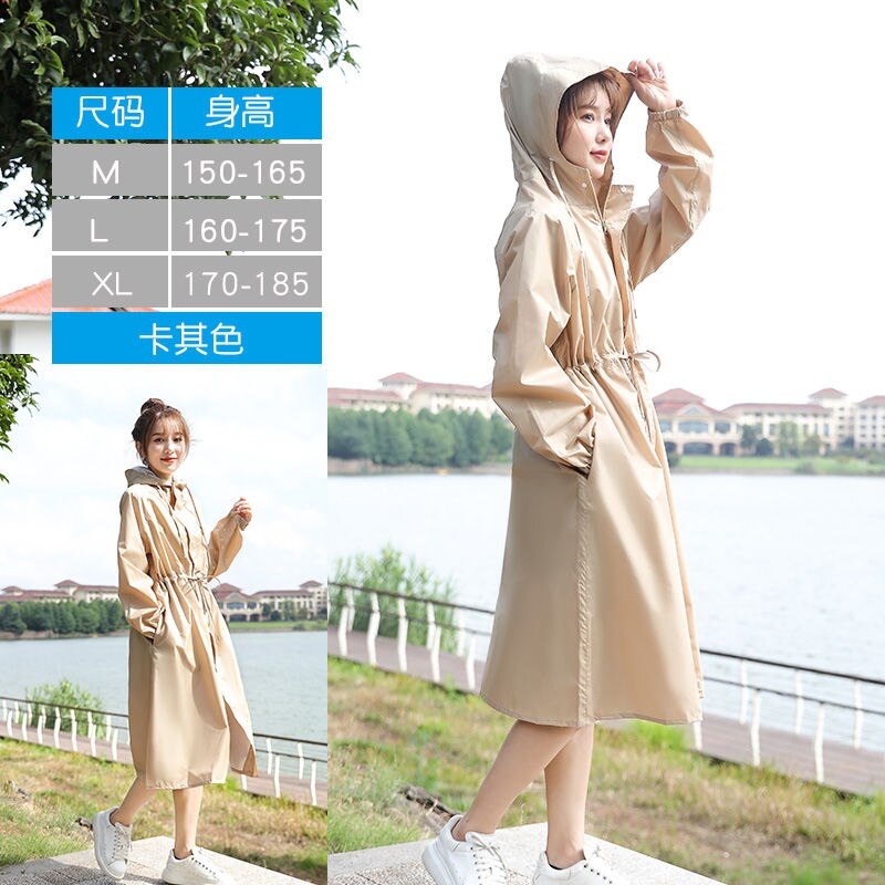 Women Waterproof Raincoat Hoodie Outdoor Running Tourist Raincoat Rain Gear Rain Protection Chubasquero Mujer Women Coat: style 1 / L