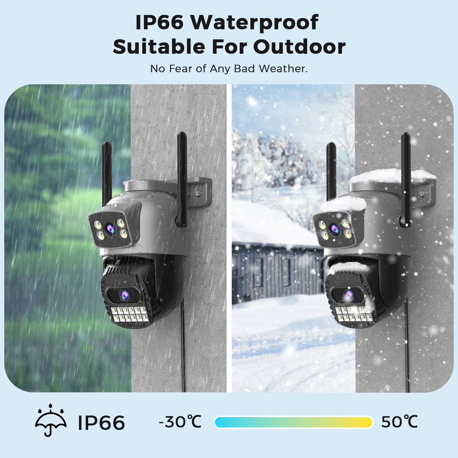 10MP 5K IP Camera Security Protection Wifi PTZ Dual Lens 5G HD Outdoor Surveillance Camera Human Detection Tracking Night Vison