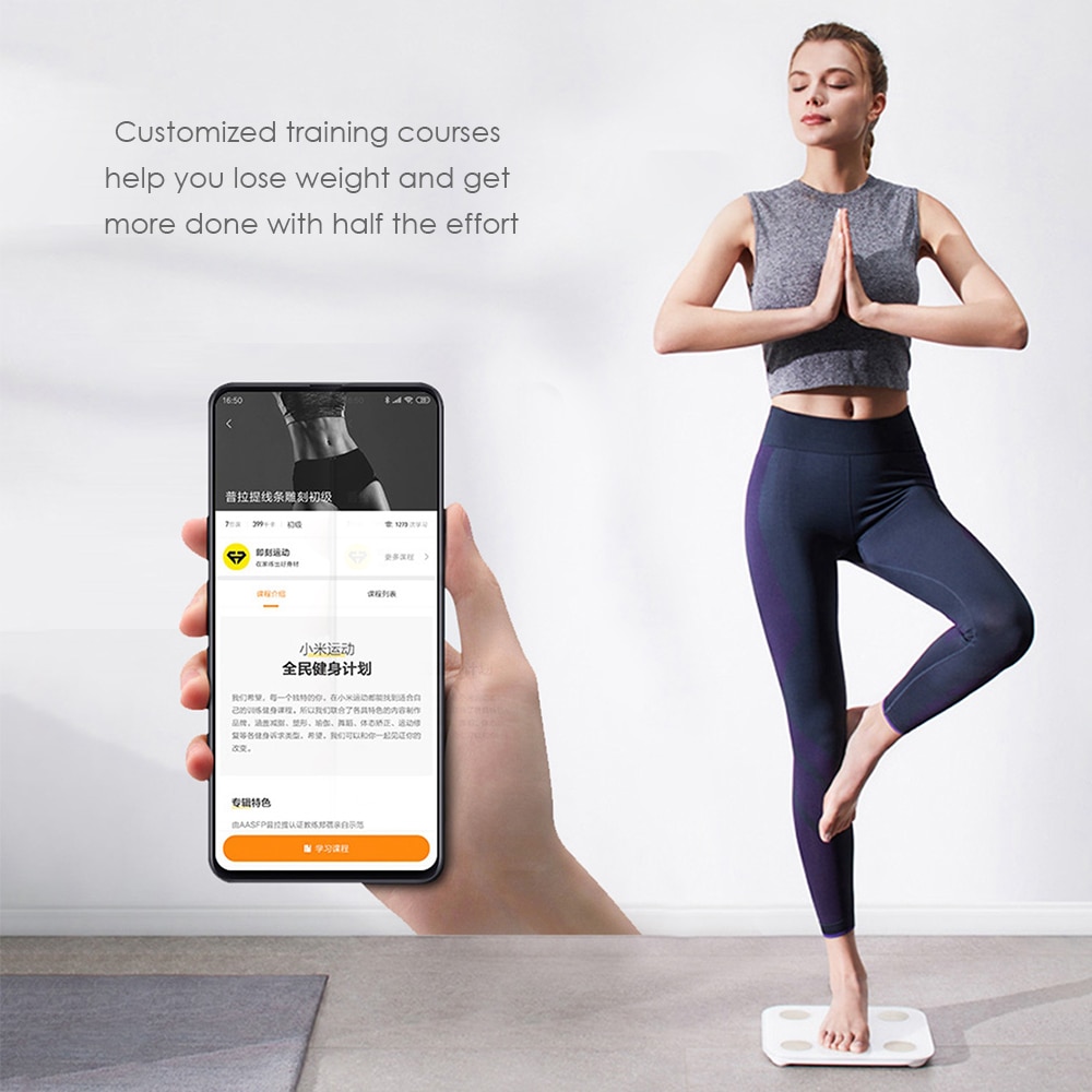 weegschaal gewichten mi smart scale 2 xiaomi scale schaal weights bilancia pesapersone personenweegschaal body to lose weight scale весы waga balans met bluetooth xiome scale analyse weegschaal weight smart verborgen