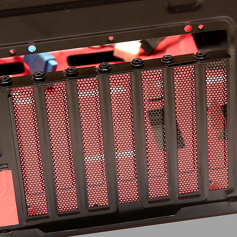 PCI Slot Cover Filtro de Poeira, Blking Board, Ventilador, PC de Ventilação, Acessórios para Computador, 5Pcs