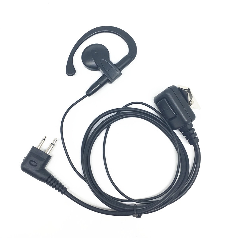 90 rotate D shape M plug 2pins headphone for motorola cp040 cp140 ep450 cp150 gp3188 gp88s dep450 dp1400 gp300 etc walkie talkie
