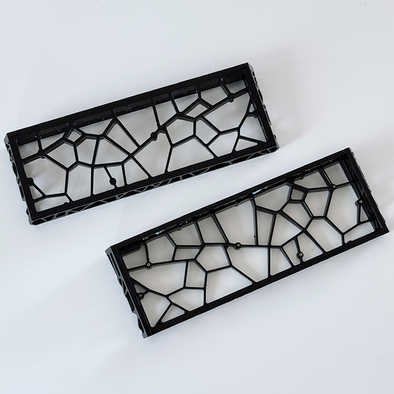 Holy60 Hollow Keyboard Case GH60 GT60 Mad60 Wooting60 M6 Custom Keyboard Shell White/red PC Gamer DIY Mechanical Keyboard