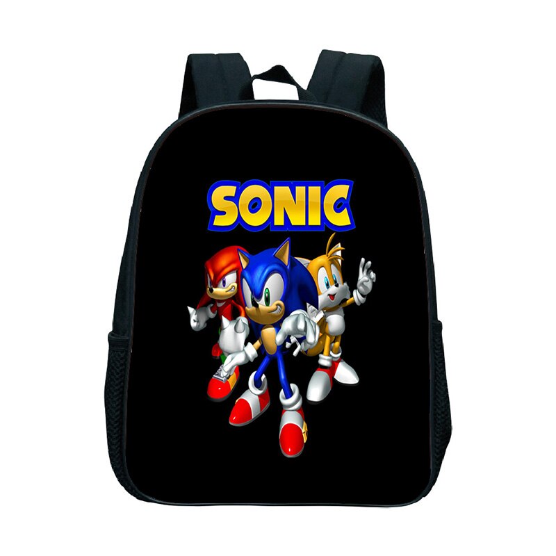 New Mochila Sonic Zaino Delle Ragazze Dei Ragazzi Borse Da Scuola Borse Libro di Scuola Materna Quotidiano Torna A scuola Regalo Per i bambini Del Fumetto Zaino