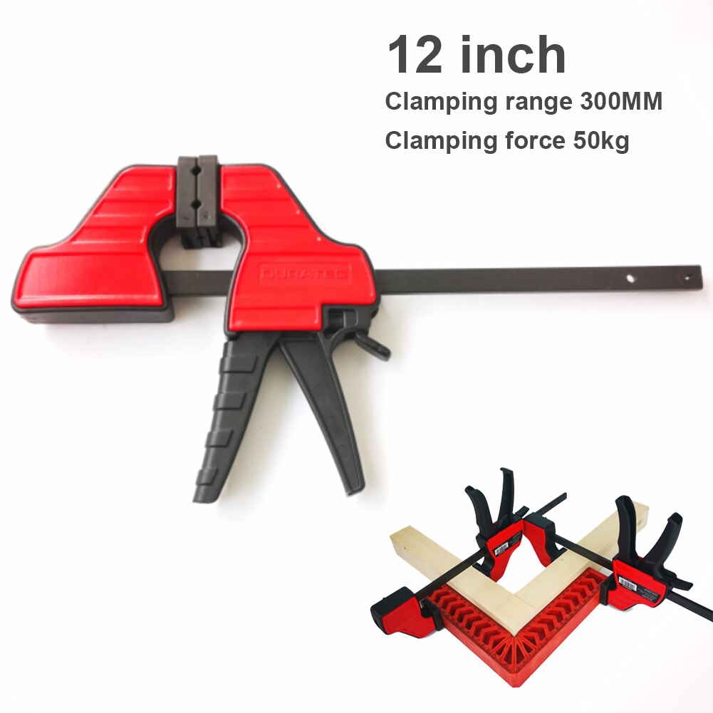 C Stijl Bar Clamp Houtbewerking Vaste Armatuur Quick Grip F Klem Carpenter Quick Release Klemmen Diy Hand Tool: Red A3