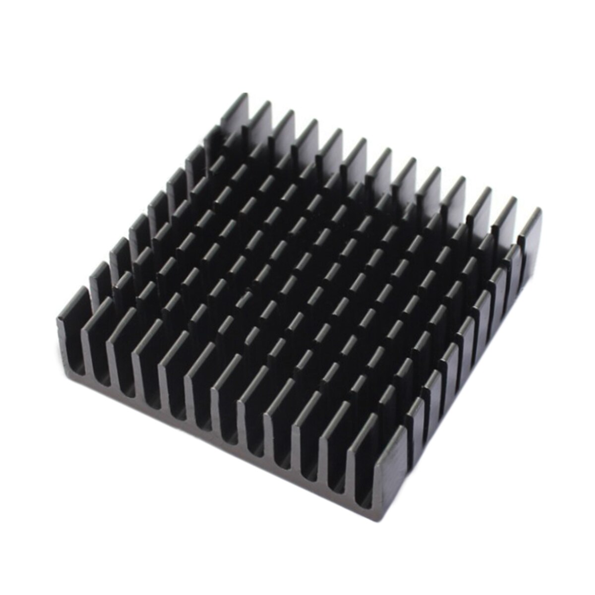 5pcs Black Heat Sink Electronic Heat Dissipation Cooling Aluminum Heatsink For LED Power Transistor 40*40*11mm