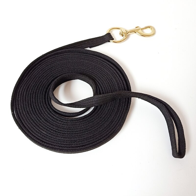 Training Rope 8m Equestrian supplies Equestrian equipment Equestrian Training: Black